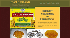 Desktop Screenshot of cyclebrandturmeric.com